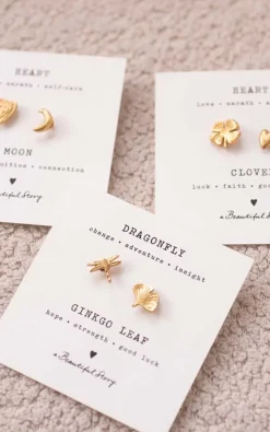A Beautiful Story - Goud Broche