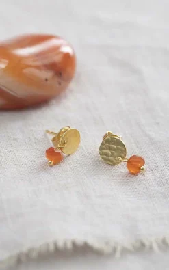 A Beautiful Story - Oranje Oorbellen