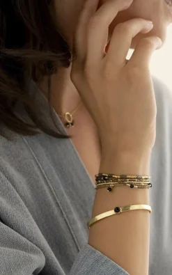 A Beautiful Story - Zwart Armband
