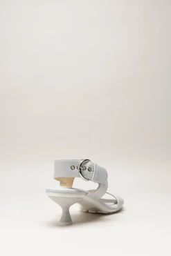 Agl - Lichtgrijs Sandaal hak
