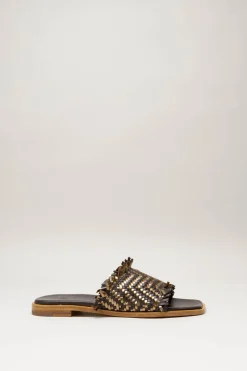 Allan K - Donkerbruin Slipper