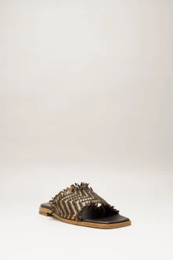 Allan K - Donkerbruin Slipper