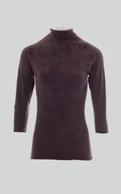 Alysi - Bruin T-shirt/top