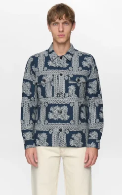 Anerkjendt - Blauw Overshirt