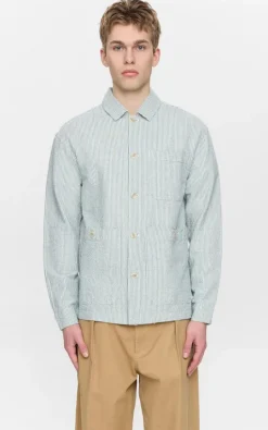 Anerkjendt - Lichtblauw Overshirt