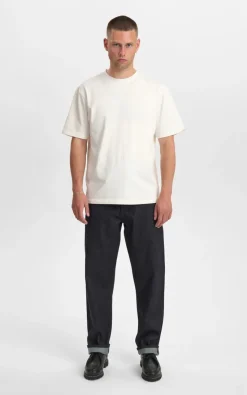 Anerkjendt - Marineblauw Jeansbroek