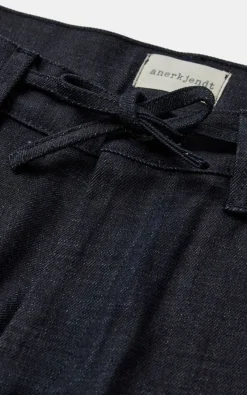 Anerkjendt - Marineblauw Jeansbroek