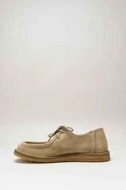 Astorflex - Donkerbeige Veterschoen