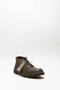 Astorflex - Taupe Veterschoen hoog