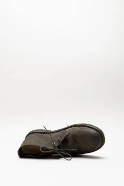 Astorflex - Taupe Veterschoen hoog