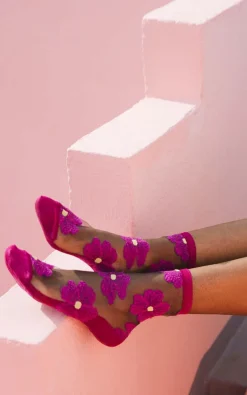 Atelier Saint Eustache - Fuchsia Kousen