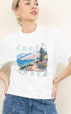 Bad Habits - Wit T-shirt/top