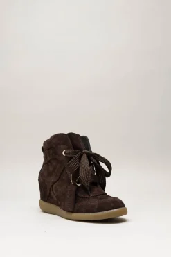 Bronx - Donkerbruin Sneaker