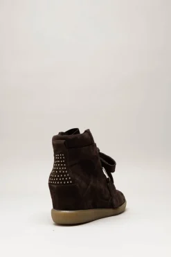 Bronx - Donkerbruin Sneaker
