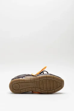 Bronx - Donkerbruin Sneaker