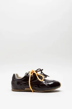 Bronx - Donkerbruin Sneaker