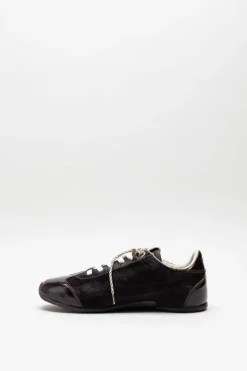 Bronx - Donkerbruin Sneaker