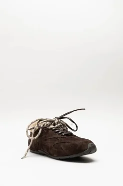 Bronx - Donkerbruin Sneaker