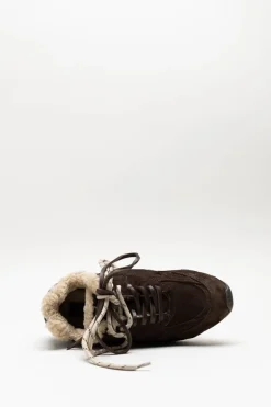 Bronx - Donkerbruin Sneaker