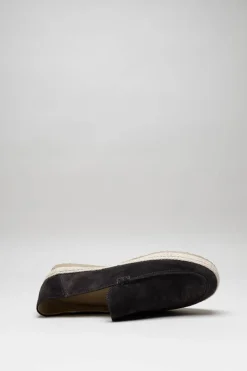 Brunos - Donkergrijs Mocassin