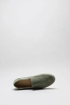 Brunos - Groen Mocassin