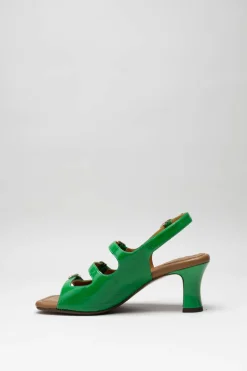 Chie Mihara - Groen Sandaal hak