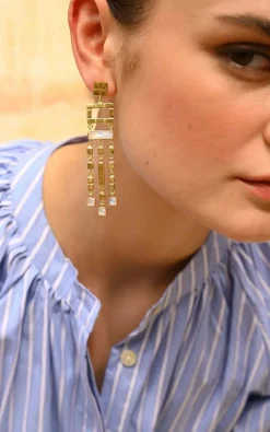 Christine Bekaert - Goud Oorbellen
