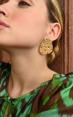 Christine Bekaert - Goud Oorbellen