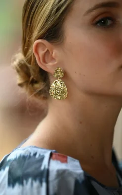 Christine Bekaert - Goud Oorbellen