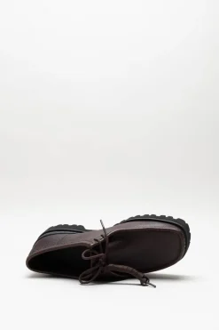 Clarks Originals - Donkerbruin Veterschoen