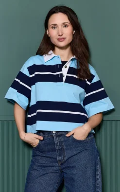 Coco Y Maria - Blauw T-shirt/top