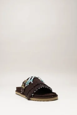 Colors Of California - Donkerbruin Slipper