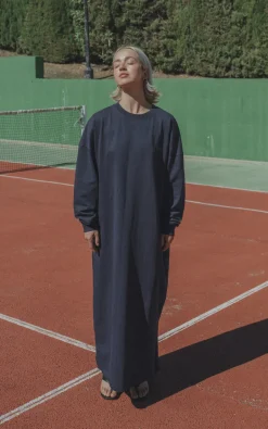 Coucou - Marineblauw Jurk