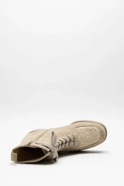 Ctwlk - Lichtbeige Enkellaars hak
