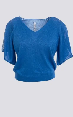 Dame Blanche - Blauw Sweater