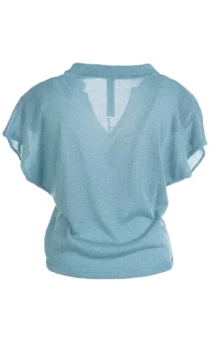 Dame Blanche - Blauw T-shirt/top
