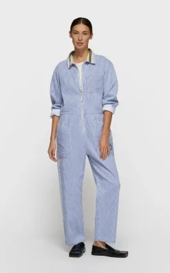 10days - Blauw Jumpsuit