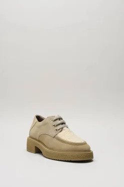 Dl Sport - Beige Veterschoen