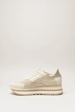Dl Sport - Gebroken wit Sneaker