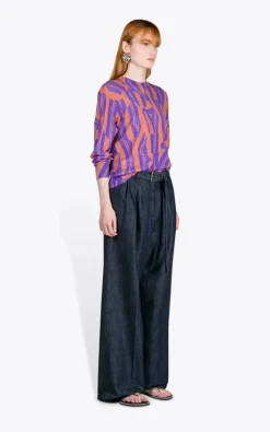 Dries Van Noten - Blauw Jeansbroek