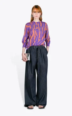 Dries Van Noten - Blauw Jeansbroek