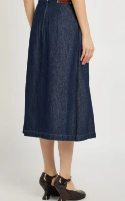 Dries Van Noten - Blauw Rok