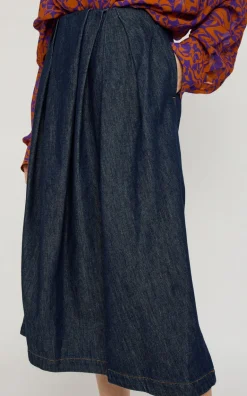 Dries Van Noten - Blauw Rok