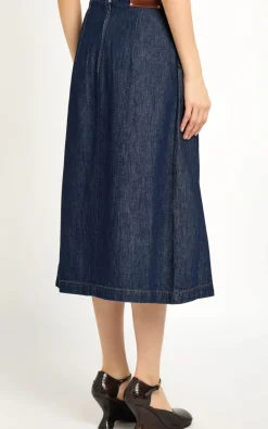 Dries Van Noten - Blauw Rok