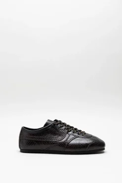 Dries Van Noten - Donkerbruin Sneaker
