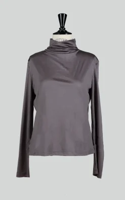 Dries Van Noten - Donkergrijs T-shirt/top