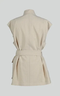Dries Van Noten - Ecru Vest mouwloos