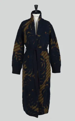 Dries Van Noten - Marineblauw Jas