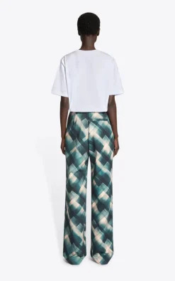 Dries Van Noten - Multi groen Broek