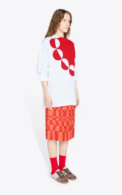 Dries Van Noten - Oranje Rok